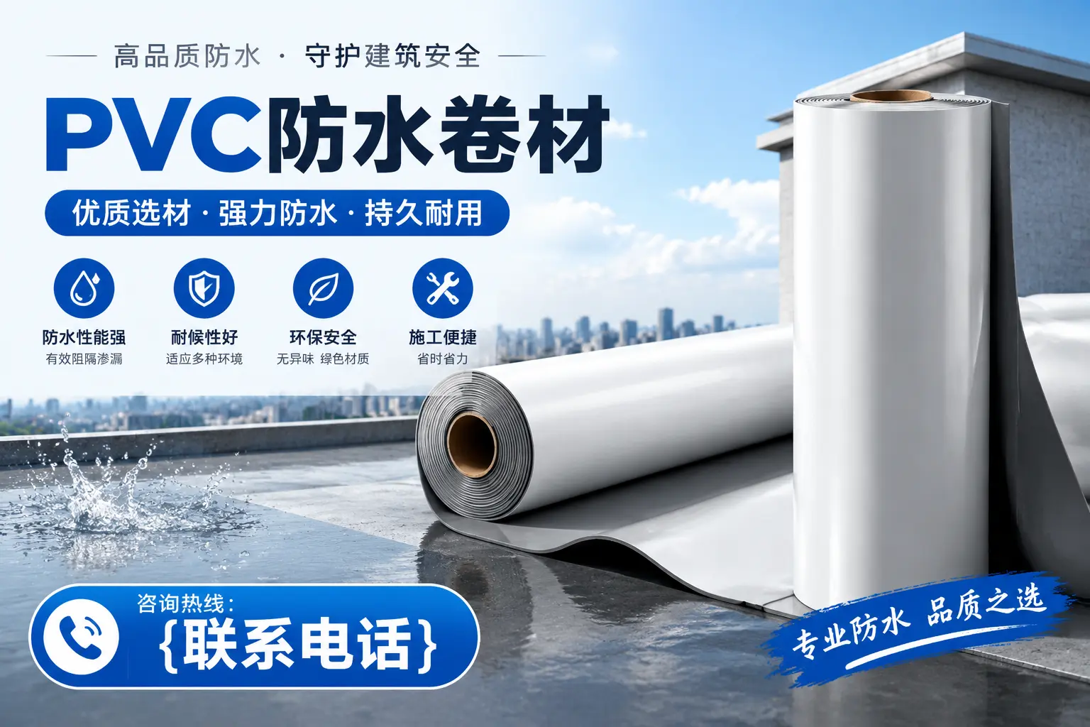 PVC防水卷材的选购技巧与注意事项,助您在菏泽找到合适产品